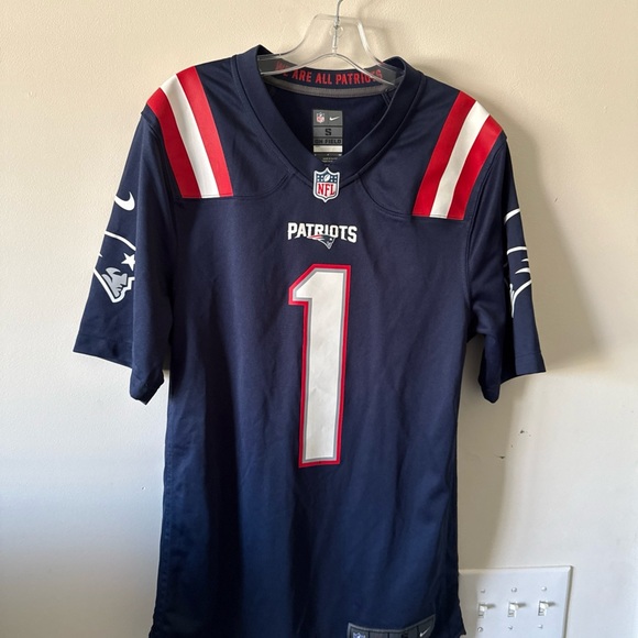 NFL Other - NFL Patriots Navy and Red Jersey